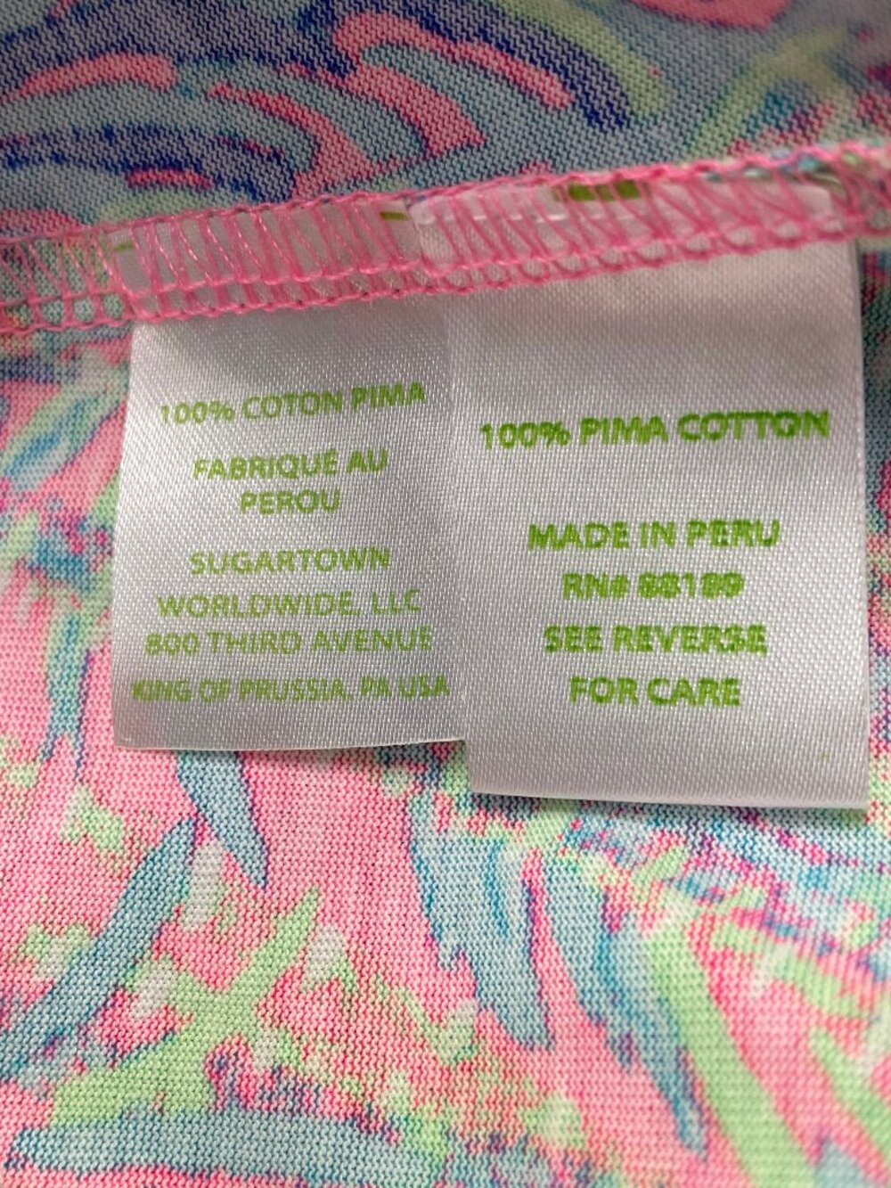 NWT Lilly Pulitzer Pink Print Evangelia Dress Size XS - Picture 6 of 9